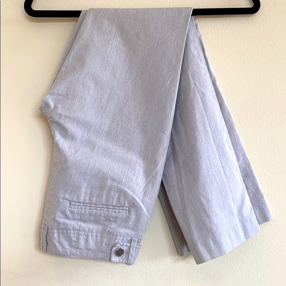 CK pinstripe pants